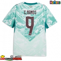 Camisa de Futebol Portugal Goncalo Ramos #9 Equipamento Secundário Mundo 2026 Manga Curta